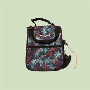 Columbia Soft Side Tropical Lunch Bag with Cup Holder